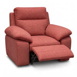 Nicoletti Vivaldi Recliner Armchair - Power Recliner Chair NA/NE - Power Recliner with USB-C — Gaston 713 Amaranto, gallery image 2