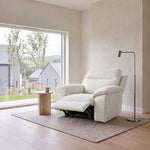 Nicoletti Vivaldi Recliner Armchair - Power Recliner Chair NA/NE - Power Recliner with USB-C — Gaston 714 Grigio, gallery image 1