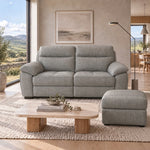 Nicoletti Vivaldi Storage Footstool - Ottoman Holder NA/NE — Gaston 724 Visone, gallery image 1