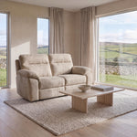 Nicoletti Vivaldi 2 Seater Sofa - 2 Seater NA/NE — Gaston 734 Sabbia, gallery image 1