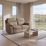 Nicoletti Vivaldi 2 Seater Sofa - 2 Seater NA/NE — Gaston 744 Nocciola, gallery image 1