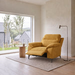 Nicoletti Vivaldi Recliner Armchair On Legs - Power Recliner Chair on Legs NA/NE - Power Recliner with USB-C — Gaston Giallo, gallery image 1