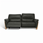 Ercol Enna 3 Seater Recliner Sofa - Medium Recliner Sofa Leather — CM - Clear Matt / L1502, gallery image 2