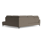 Loma Large Corner Sofa - Combination 2 Right Terminal with 2.5 Left Power 2 Pieces Cat 20S - Right Hand Facing - Power Recliner with USB — NWS-042E ELEPHANT, gallery image 2