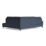 Loma Large Corner Sofa - Combination 2 Right Terminal with 2.5 Left Power 2 Pieces Cat 20S - Right Hand Facing - Power Recliner with USB — NWS-518E OCEAN BLUE, gallery image 2