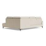 Loma Large Corner Sofa - Combination 2 Right Terminal with 2.5 Left Power 2 Pieces Cat 20S - Right Hand Facing - Power Recliner with USB — NWS-521E FROST, gallery image 2