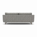 Phoebe 4 Seater Sofa - Extra Large Sofa Standard Back Grade A — Capital Light Grey / American Walnut, gallery image 2