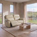 Nicoletti Vivaldi 2 Seater Recliner Sofa - 2 Seater Double Power Recliner CB Torello - Power Recliner with USB-C — Torello PS 312 Taupe, gallery image 1