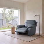 Nicoletti Vivaldi Recliner Armchair - Power Recliner Chair CB Torello - Power Recliner with USB-C — Torello PS Blu -S 81, gallery image 1