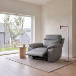 Nicoletti Vivaldi Recliner Armchair - Power Recliner Chair CB Torello - Power Recliner with USB-C — Torello PS Chocol -S 91, gallery image 1