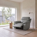 Nicoletti Vivaldi Recliner Armchair - Power Recliner Chair CB Torello - Power Recliner with USB-C — Torello PS Grigio Scuro 327, gallery image 1