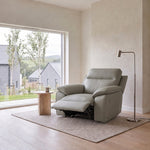 Nicoletti Vivaldi Recliner Armchair - Power Recliner Chair CB Torello - Power Recliner with USB-C — Torello PS Tortora 328, gallery image 2