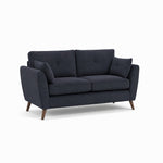 Zara 2 Seater Sofa - 2 Seater Sofa — Kensington Navy / Light Feet, gallery image 2