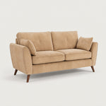 Zara 3 Seater Sofa - 3 Seater Sofa — Plush Cream / Light Feet, gallery image 2