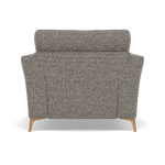 Chilton Armchair - Chair Fabric — Light Feet / Barley Charcoal, gallery image 2