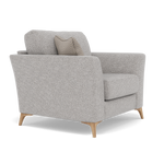 Chilton Armchair - Chair Fabric — Light Feet / Barley Clay, gallery image 1