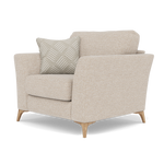 Chilton Armchair - Chair Fabric — Light Feet / Barley Linen, gallery image 3