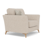 Chilton Armchair - Chair Fabric — Light Feet / Barley Linen, gallery image 1