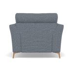 Chilton Armchair - Chair Fabric — Light Feet / Barley Marine, gallery image 2