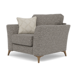 Chilton Armchair - Chair Fabric — Smoke Feet / Barley Charcoal, gallery image 3