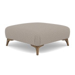 Chilton Footstool - Designer Stool Accent Fabric — Capri Ash, gallery image 3