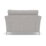 Chilton Loveseat - Cuddler Sofa Fabric — Chrome Feet / Barley Clay, gallery image 2