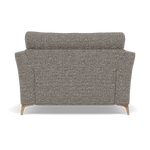 Chilton Loveseat - Cuddler Sofa Fabric — Light Feet / Barley Charcoal, gallery image 2