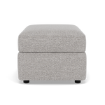 Chilton Storage Footstool - Storage Stool Fabric — Barley Clay, gallery image 2