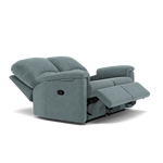G Plan Chloe 2 Seater Recliner Sofa - 2 Seater Power Recliner Sofa (Left) Grade B - Left Hand Recliner — B925 Waffle Marine, gallery image 1