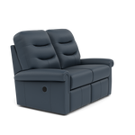 G Plan Holmes 2 Seater Recliner Sofa - 2 Seater Power Recliner Sofa Double Grade L - Power Recliner — L851 Cambridge Navy, gallery image 1