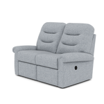 G Plan Holmes 2 Seater Recliner Sofa - 2 Seater Recliner Sofa Double Grade B - Manual Recliner — B932 Beach Duck Egg, gallery image 3