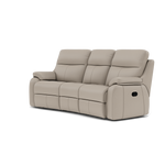 G Plan Kingsbury 3 Seater Curved Recliner Sofa - 3 Seater Manual Recliner Curved Sofa Double Grade H - Manual Recliner — H002 Oxford Putty, gallery image 3