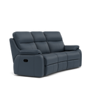 G Plan Kingsbury 3 Seater Curved Recliner Sofa - 3 Seater Power Recliner Curved Sofa Double with USB Grade L - Power Recliner with USB — L851 Cambridge Navy, gallery image 1