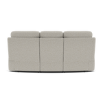 G Plan Kingsbury 3 Seater Curved Recliner Sofa - 3 Seater Power Recliner Curved Sofa Headrest + Lumbar with USB Grade B - Power with Power Headrest, Lumbar & USB — B102 Shore Oatmeal, gallery image 2