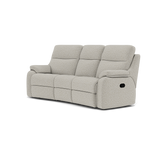 G Plan Kingsbury 3 Seater Curved Recliner Sofa - 3 Seater Power Recliner Curved Sofa Headrest + Lumbar with USB Grade B - Power with Power Headrest, Lumbar & USB — B102 Shore Oatmeal, gallery image 3