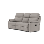 G Plan Kingsbury 3 Seater Curved Recliner Sofa - 3 Seater Power Recliner Curved Sofa Headrest + Lumbar with USB Grade L - Power with Power Headrest, Lumbar & USB — L842 Cambridge Grey, gallery image 3
