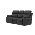 G Plan Kingsbury 3 Seater Curved Recliner Sofa - 3 Seater Power Recliner Curved Sofa Headrest + Lumbar with USB Grade L - Power with Power Headrest, Lumbar & USB — L852 Cambridge Petrol Blue, gallery image 3