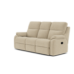 G Plan Kingsbury 3 Seater Recliner Sofa - 3 Seater Manual Double Recliner Grade B - Manual Recliner — B922 Waffle Caramel, gallery image 3