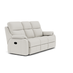 G Plan Kingsbury 3 Seater Recliner Sofa - 3 Seater Power Double Recliner with USB Grade L - Power Recliner with USB — L840 Cambridge Chalk, gallery image 1