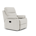 G Plan Kingsbury Recliner Armchair - Power Recliner Chair with USB Grade L - Power Recliner with USB — L840 Cambridge Chalk, gallery image 1