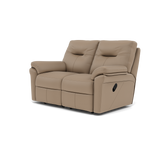 G Plan Seattle 2 Seater Recliner Sofa - 2 Seater Power Double Recliner with USB & Lumbar Grade L - Power Recliner with Lumbar Support & USB — L846 Cambridge Taupe, gallery image 3