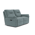 G Plan Seattle Large 2 Seater Recliner Sofa - 2.5 Seater Manual Double Recliner Grade B - Manual Recliner — B925 Waffle Marine, gallery image 1