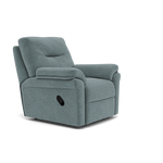 G Plan Seattle Recliner Armchair - Manual Recliner Chair Grade B - Manual Recliner — B925 Waffle Marine, gallery image 1