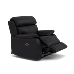 Galaxy Recliner Armchair - Manual Recliner Chair Cat 25S - Manual Recliner — NCS-023C BLACK, gallery image 1