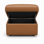 Nicoletti Vivaldi Storage Footstool - Ottoman Holder CK Botero — Botero 2151 Cuoio, gallery image 2