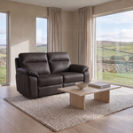 Nicoletti Vivaldi 2 Seater Sofa - 2 Seater CK Botero — Botero 2157 Testa Di Moro, gallery image 1
