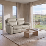 Nicoletti Vivaldi 2 Seater Sofa - 2 Seater CB Torello — Torello PS Fango 352, gallery image 1