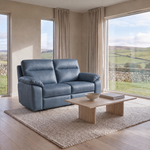 Nicoletti Vivaldi 2 Seater Sofa - 2 Seater CB Torello — Torello PS Blu -S 81, gallery image 1