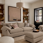 Vogue Williams Bayswater Extra Large Sofa - Extra Large Sofa Matt Chenille — Matt Chenille Stone, gallery image 2
