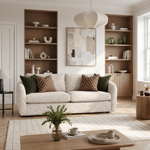Vogue Williams Carnaby Medium Sofa - Medium Sofa Soft Boucle — Soft Boucle Oatmeal, gallery image 1